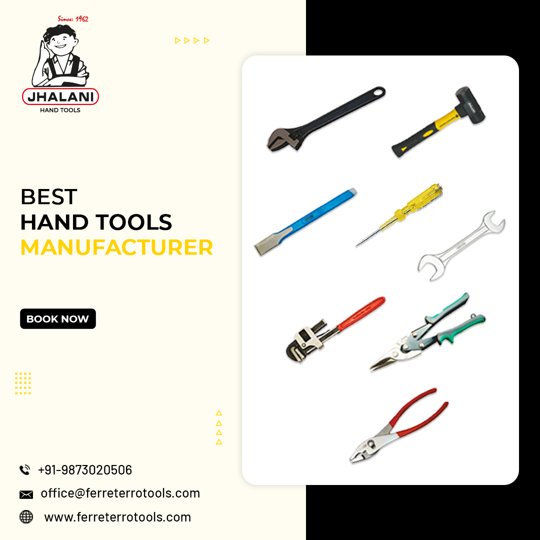 Jhalani is the largest hand tools Supplier and Exporter in India